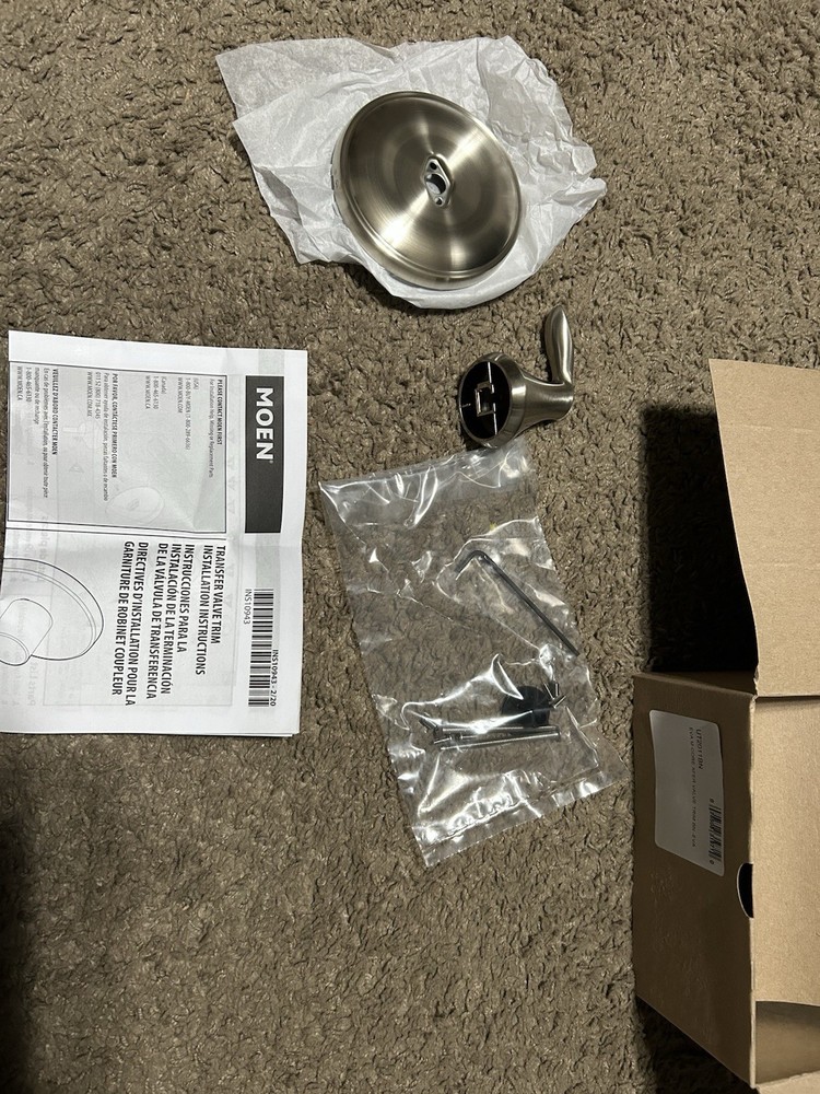 Moen UT2011BN M-CORE 1-Handle Diverter Valve Trim in Brushed Nickel - Check Description