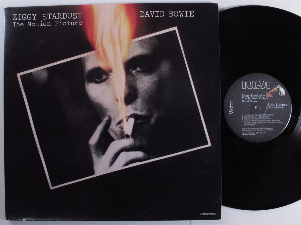 DAVID BOWIE Ziggy Stardust The Motion Picture RCA 2XLP VG++/VG+ gatefold d