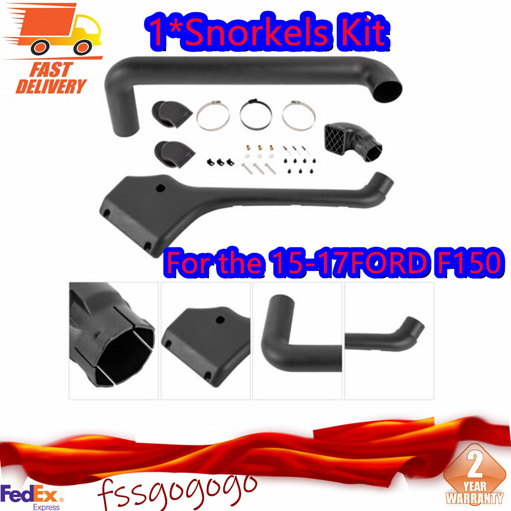 Coldair Intake Snorkel Ram Kit For 2015 2016 2017 Ford F150 F-150 Left Black New