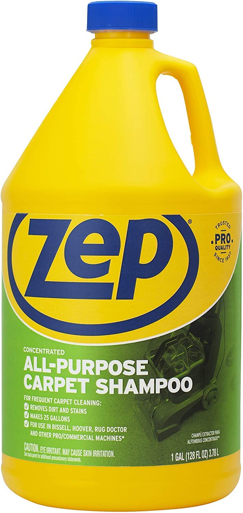 Professional All-Purpose Carpet Shampoo Concentrate - 1 Gallon - ZUCEC128