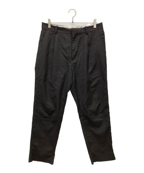 Wacko Maria Dormeuil Glitter Pleated Trousers in Size L for Men