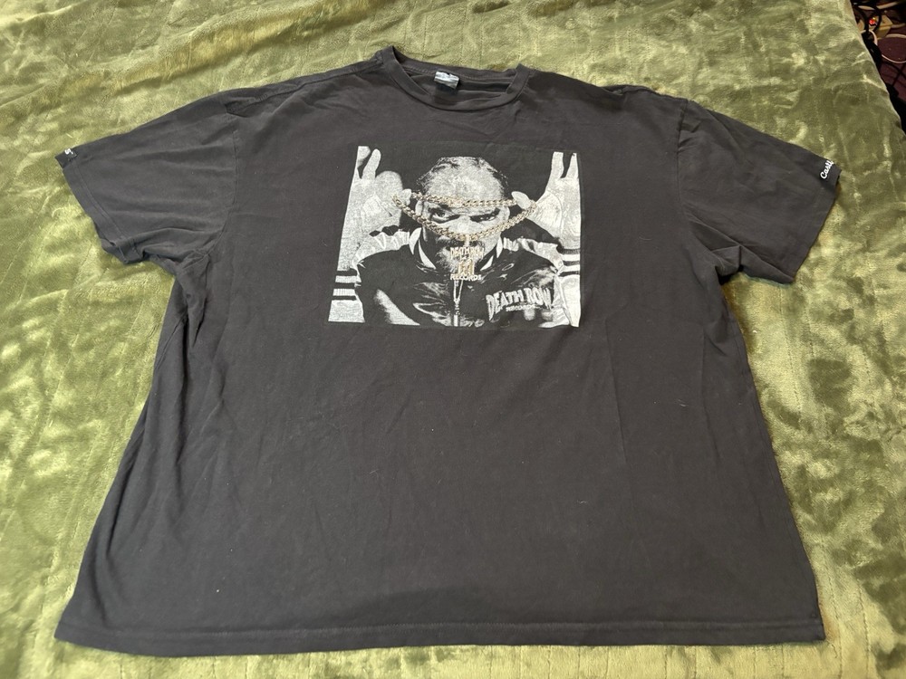 Crooks And Castles Shirt Mens 2XL Black Death Row Records Snoop Dog Skater Y2K