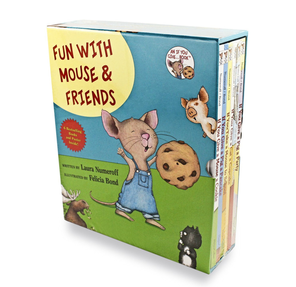 If You Give a Mouse a Cookie 6 Book Boxed Set