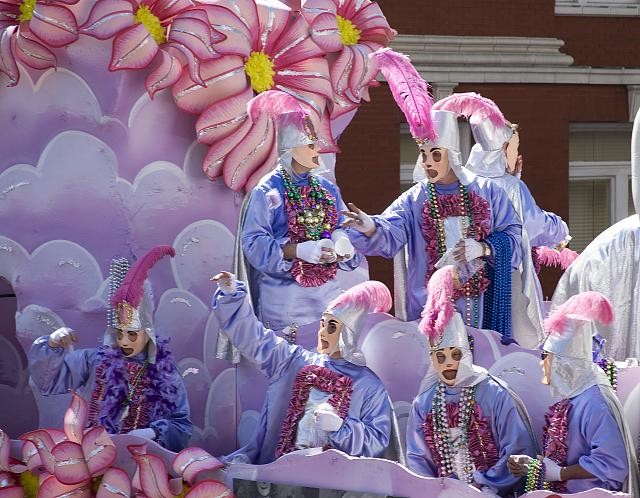 Mardis Gras Parade,New Orleans,Louisiana,LA,after Hurricane Katrina,2006,15