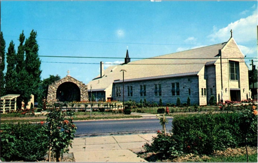 Auburn New York NY : CHURCH SCENE m/14 BD4861