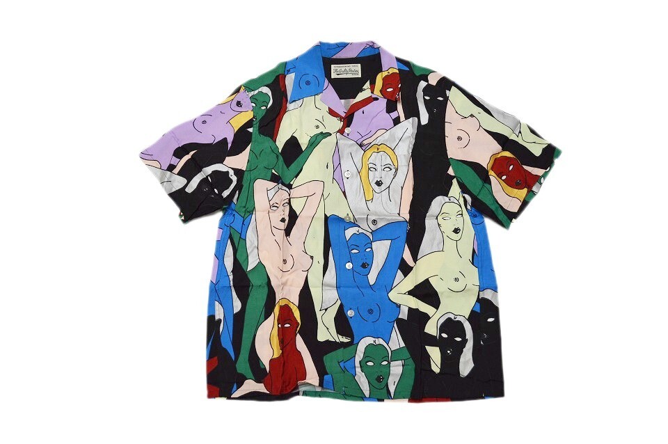 WACKO MARIA Heaven Tokyo Hawaiian Shirt for Men in Multicolor Rayon 100 Women Design