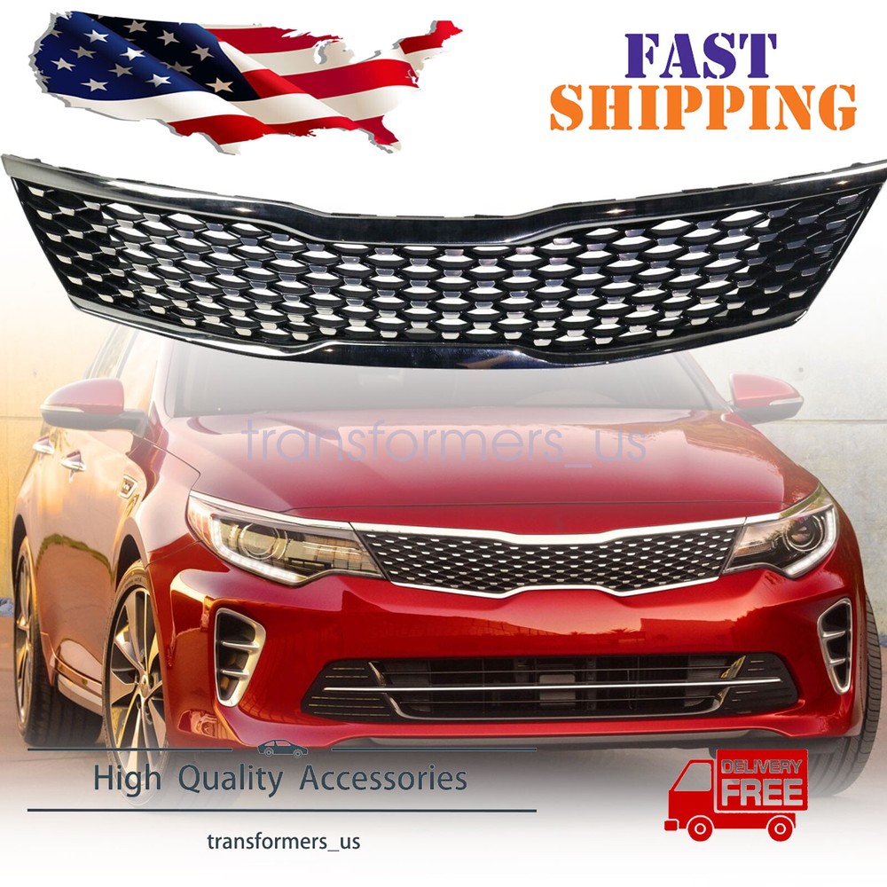 For Kia Optima EX 2016 2017 2018 86350D5010 Front Grille Upper Bumper Grill