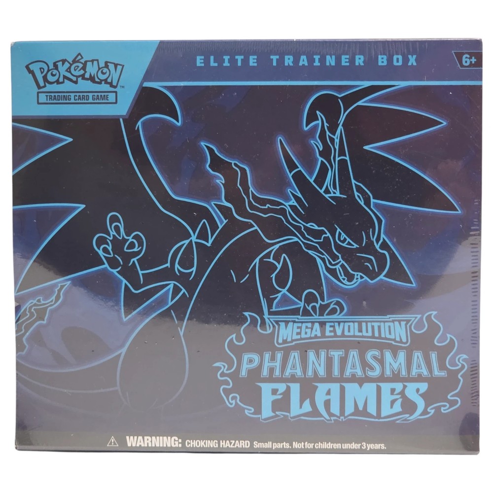 Pokémon TCG Mega Evolution — Phantasmal Flames Elite Trainer Box ETB  *RIP/TEAR*
