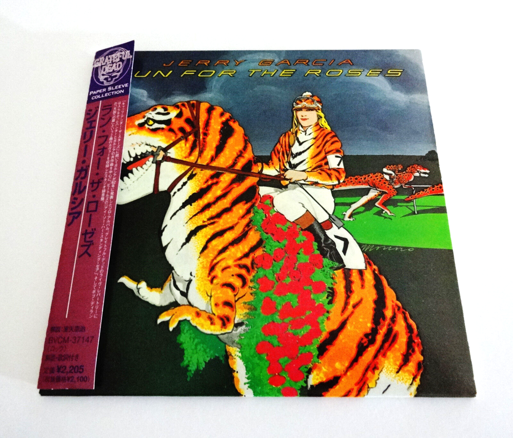 Jerry Garcia Band Run For The Roses 1982 Japan CD Grateful Dead JGB Album