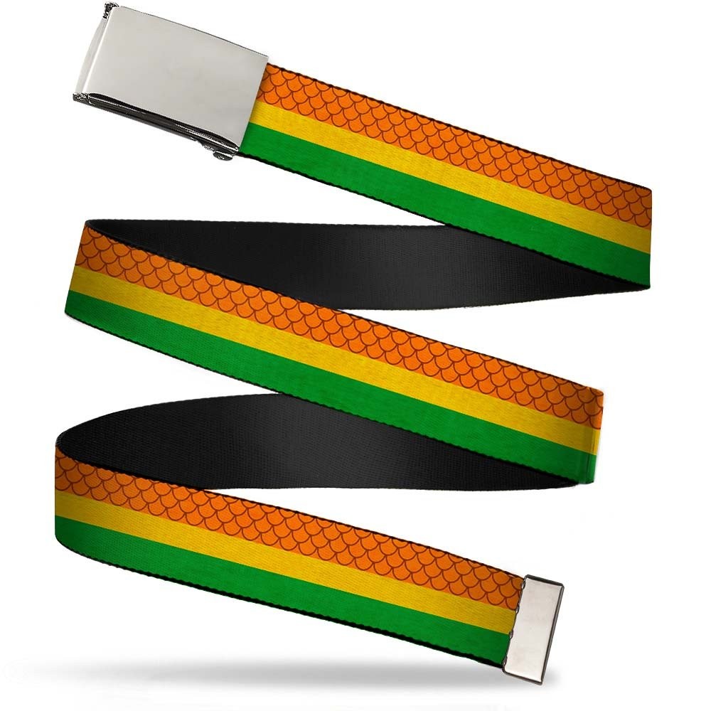 `Blank Chrome 1.0`` Buckle - Aquaman Rasta Webbing` ACC NEWAnother great item from Rarewaves USA | Free delivery!