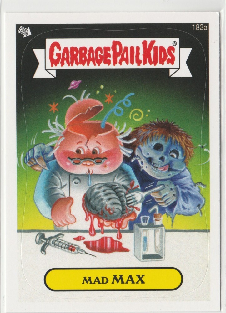 Mad Max #182a Garbage Pail Kids GPK 2013 Brand-New Series 3 BNS3