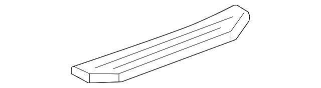 Genuine GM Driver Side Rear Door Sill Trim Plate 22923695