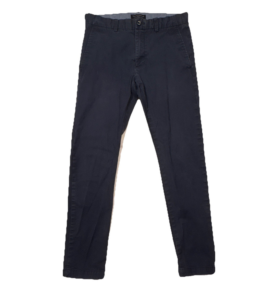 Banana Republic Men’s 31x32 Skinny Fit Navy Cotton Chino Men's Straight Pants