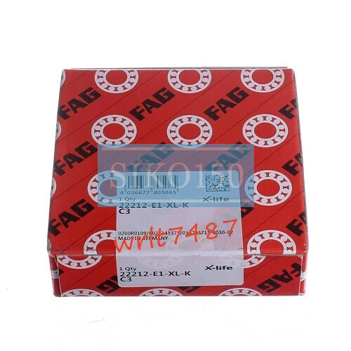 1PC NEW FAG 22212-E1-XL-K-C3 self-aligning roller bearing #SK