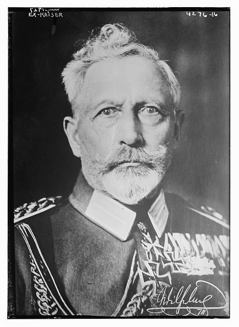 Photo:Wilhelm II German Emperor Ex-Kaiser Portrait 1910s Military Uniform
