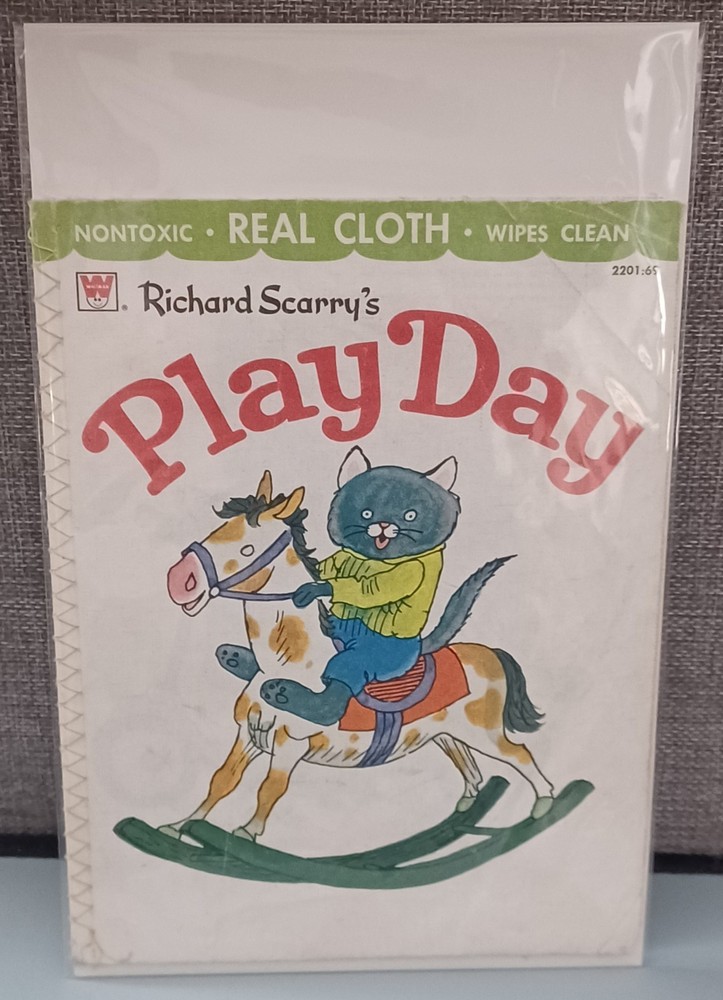 Richard Scarry's Play Day:  Cloth Book (1972)