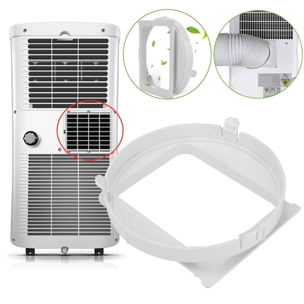 Portable Exhaust Duct Interface Adapter for Air Conditioner Hose Tube Connector