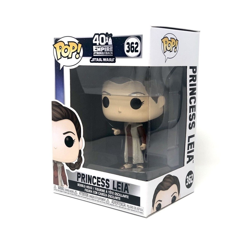 Funko Pop! Star Wars Princess Leia #362 ~ 40th Empire Strikes Back