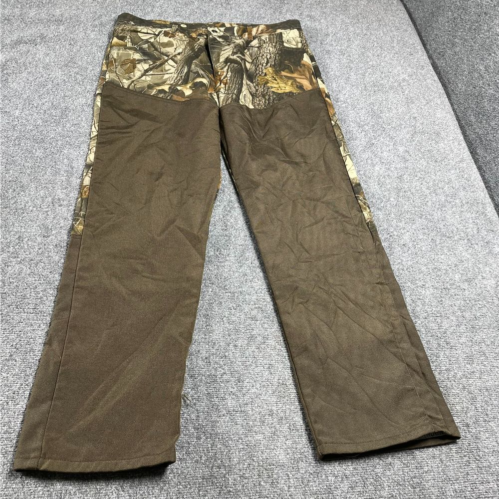 Wrangler Pro Gear Men's Camouflage Pants Hunting Button Closure Size 40x32