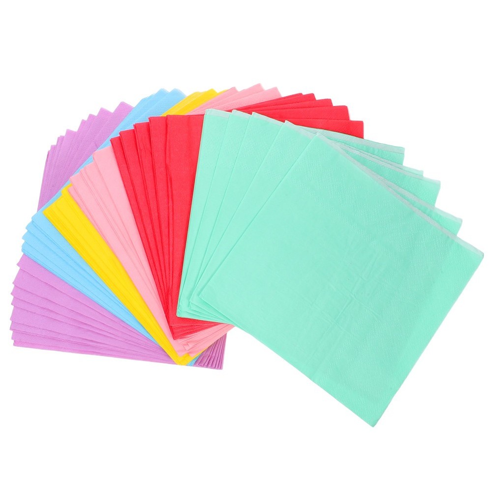 60 Pcs Party Napkins Disposable Cocktail Beverage Decorative Paper Birthday