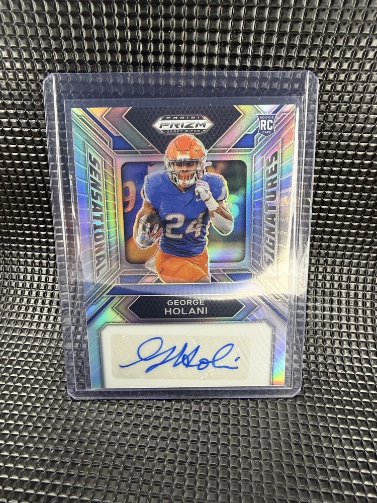 2024 Prizm Sensational Signatures Silver George Holani RC Auto Seahawks