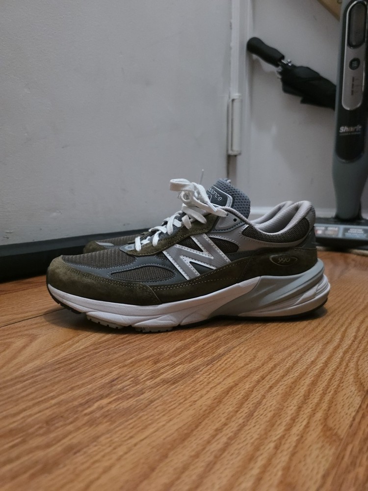 New Balance 990v6 Olive Green Shoes Size 10.5, Made in USA