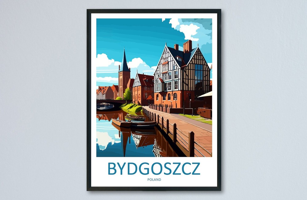 Bydgoszcz Travel Print Wall Art Bydgoszcz Wall Hanging Home Dcor Bydgoszcz Gift