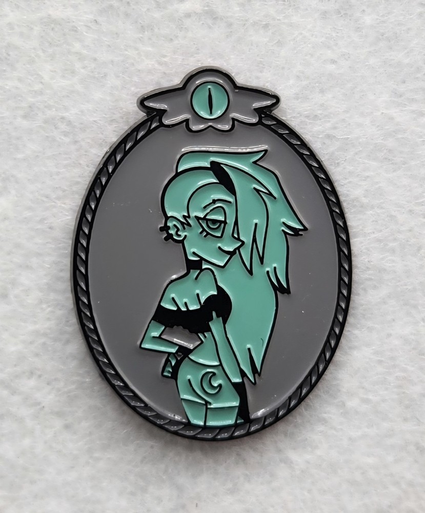Helluva Boss Portrait Of Human Loona Limited Edition Enamel Pin Vivziepop
