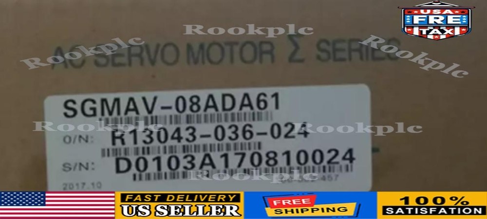 One Brand New Yaskawa Servo Motor SGMAV-08ADA61