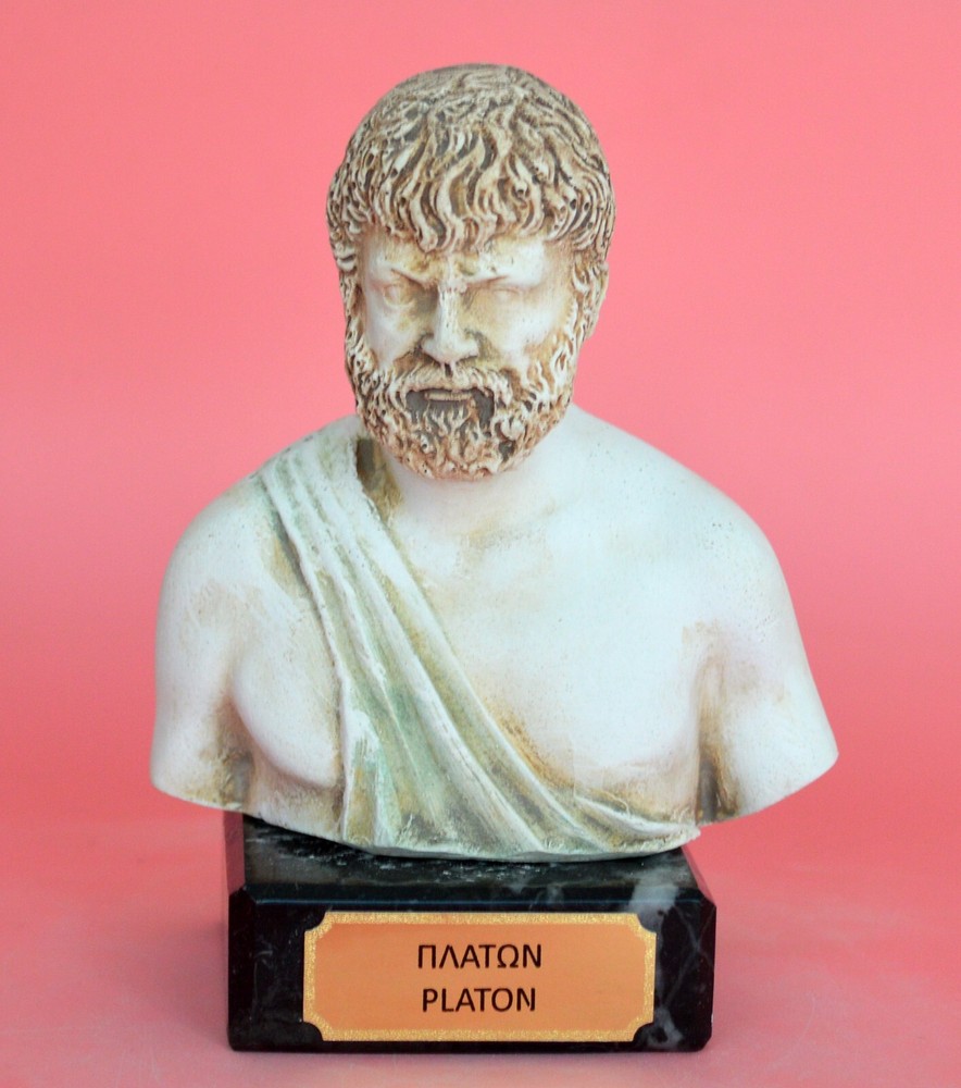 Plato the Philosopher small bust - Western Philosophy - Socrates Aristotle