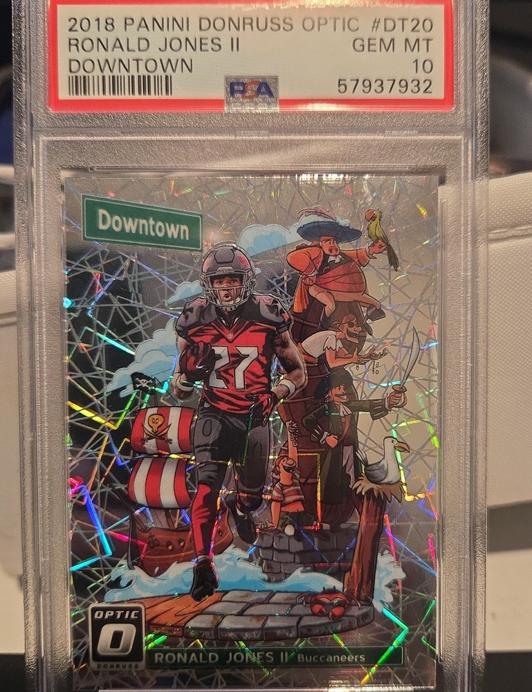 2018 Donruss Optic - Downtown Ronald Jones II #DT-20 (RC)