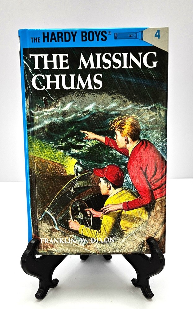 Hardy Boys 04: the Missing Chums by Franklin W. Dixon (1930, Hardcover)