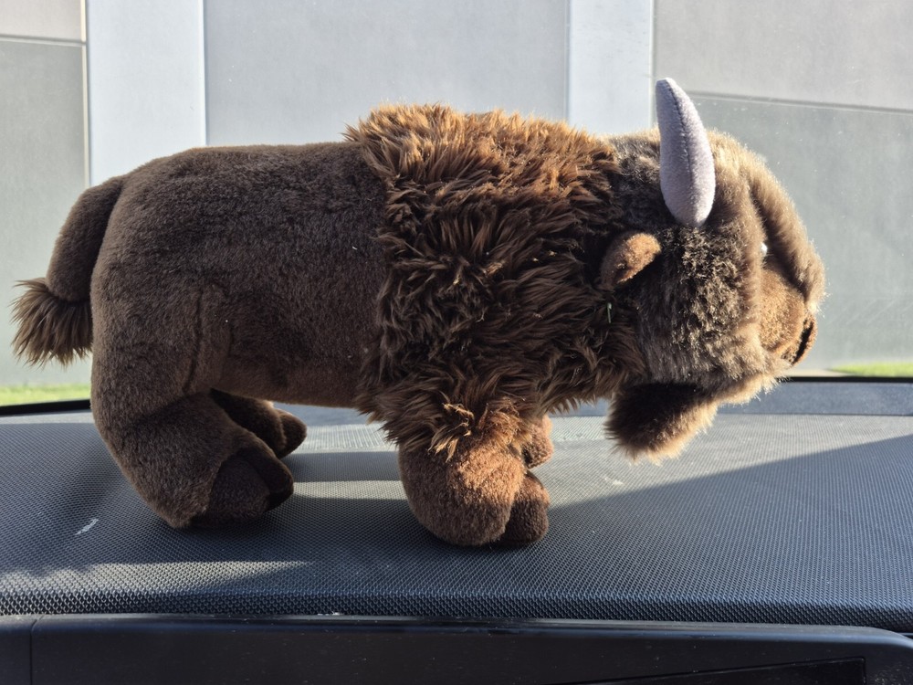 Miyoni by Aurora Plush Bison Soft Toy Brown 14