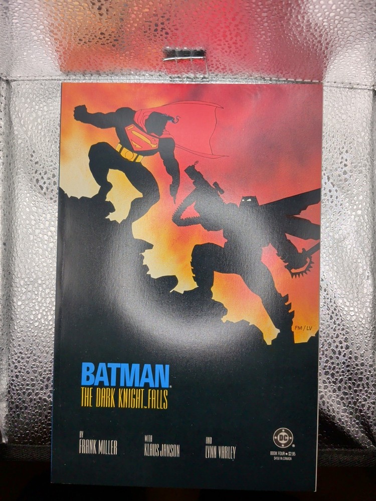 Batman: The Dark Knight Falls #4 (Dc 1986) 1St Print/Frank Miller