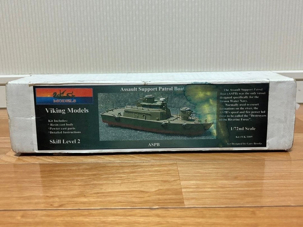 Viking Models 1/72 US Navy River Patrol Battle Boat ASPB #4adcab