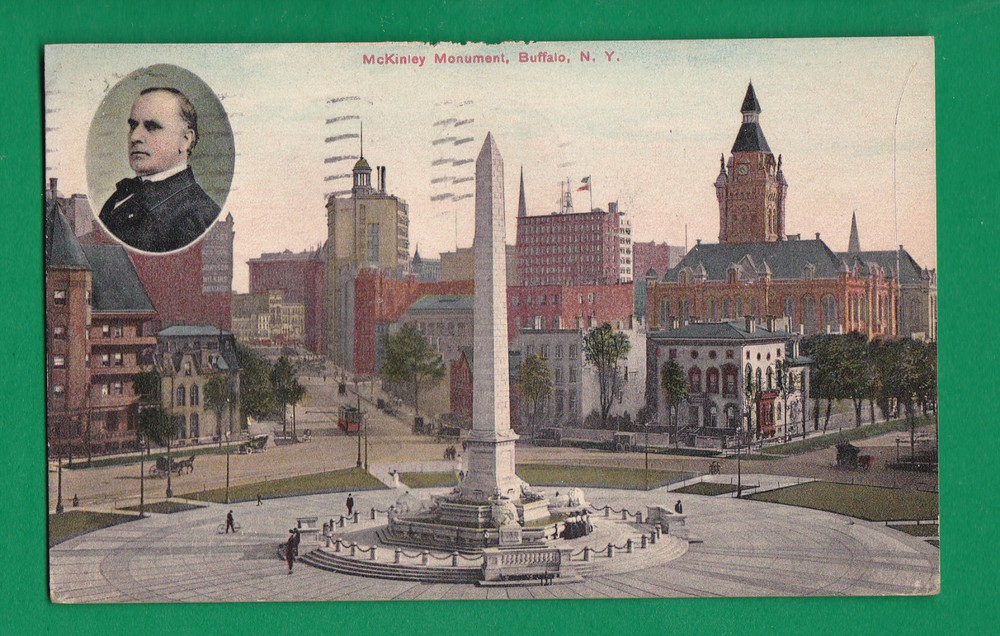 New York –  Buffalo, Mckinley Monument Postcard 2487