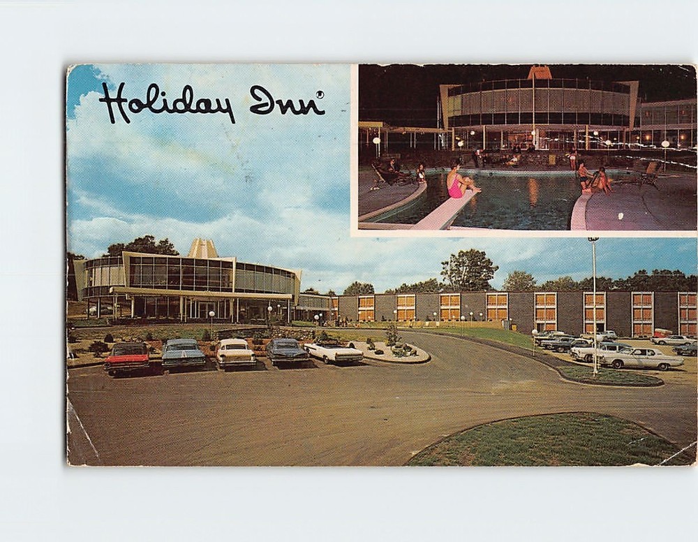 Postcard Holiday Inn Waltham Massachusetts USA