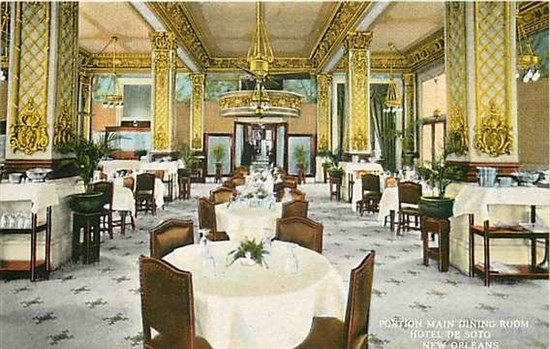 LA, New Orleans, Louisiana, Hotel De Soto, Main Dining Room, Alphonse No.R-74863