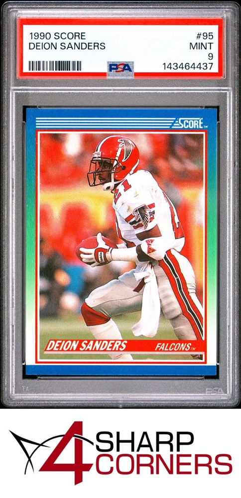 1990 Score #95 Deion Sanders Falcons Hof Psa 9Over 20 years of trusted service on eBay. Shop today!