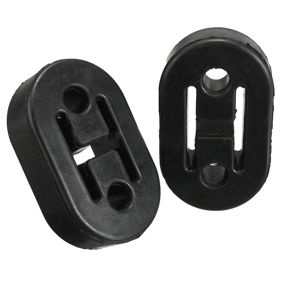 2Pcs Universal Auto Car Parts Rubber Exhaust Hanger Bracket Mounting Accessories