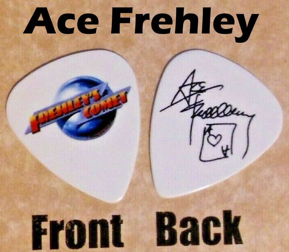 Ace Frehley (KISS) Frehley's Comet signature Guitar Pick
