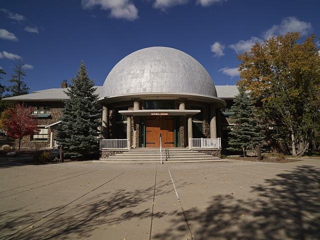 Photo:The Slipher Building at Lowell Observatory in Flagstaff, Arizona