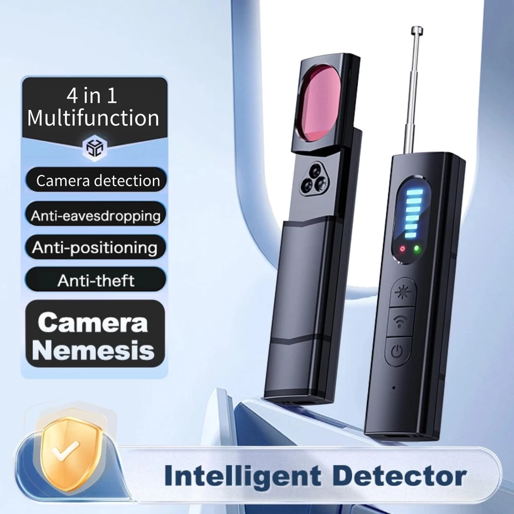 Anti-Spy RF Signal Detector for Hidden Cameras GSM Bugs