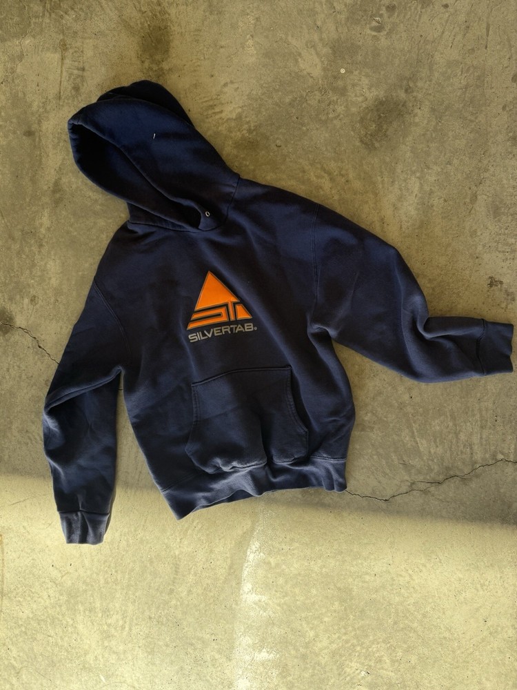 Vintage levis silvertab hoodie, Dark Blue