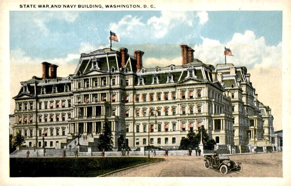 State, War & Navy Building, Washington, D.C., 1913 Postcard