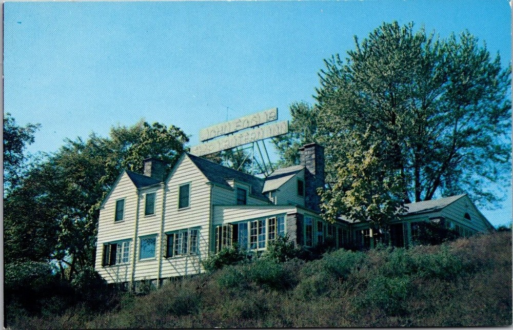 Ship Lantern Inn Milton NY Postcard - Hudson Valley Restaurant Vintage
