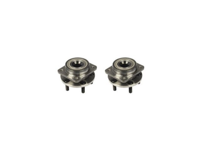Front TRQ Wheel Hub and Bearing Kit fits Chrysler Imperial 1990-1993 17JKKX