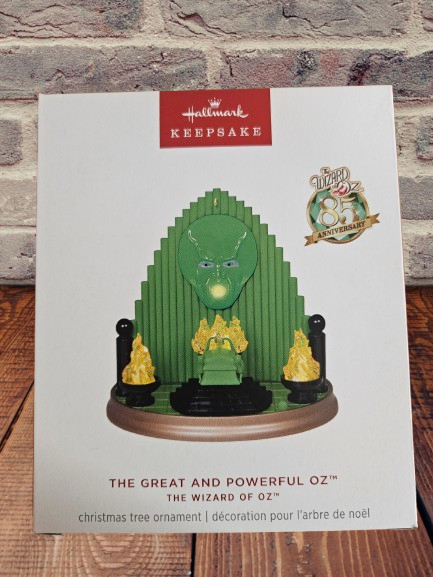2024 Hallmark Keepsake Ornament The Great & Powerful Oz with Magic Light and Sound