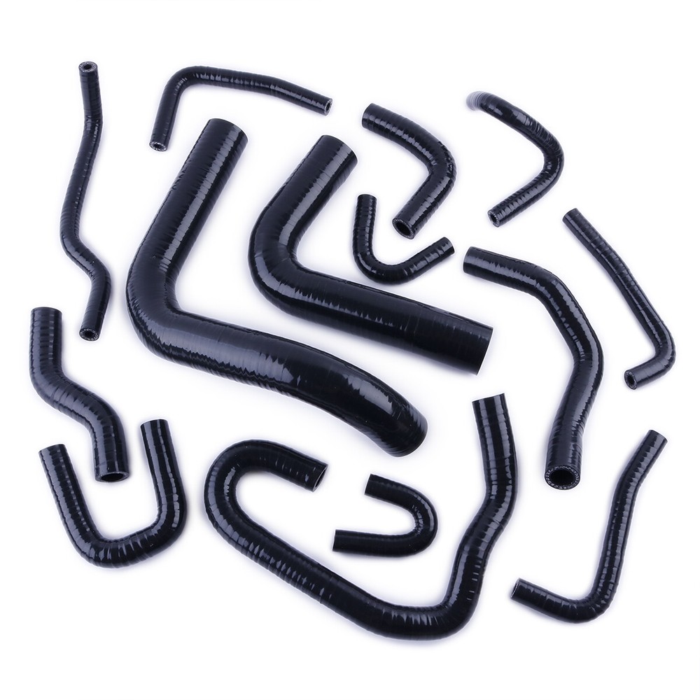 Silicone Hose Black Pipe Kit For 1990-1995 91 TOYOTA PICKUP 4Runner 3VZE 3.0L V6