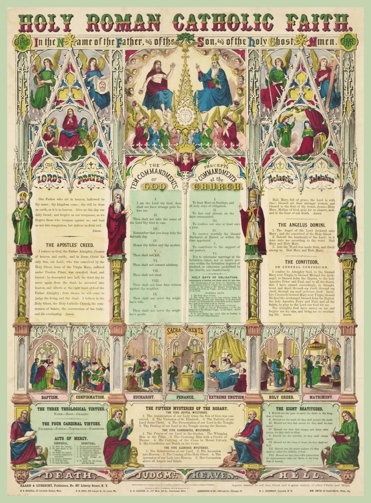 9517.Decoration Poster.Room Wall art.Home decor.Catholic Faith.Christian.Bible